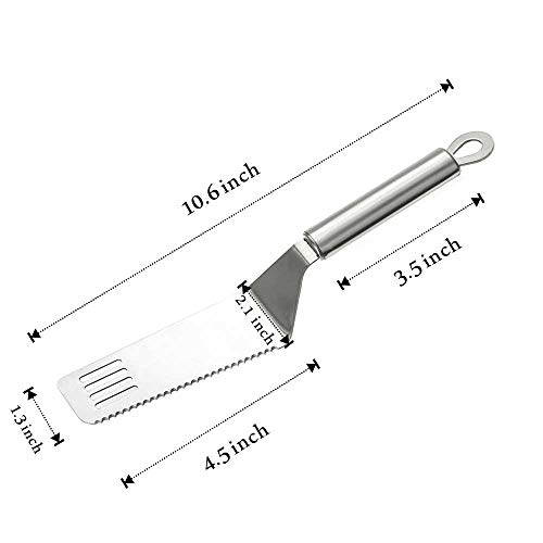 TAFOND Stainless Steel Pie Cutter and Server, Cake Cutter and Pastry