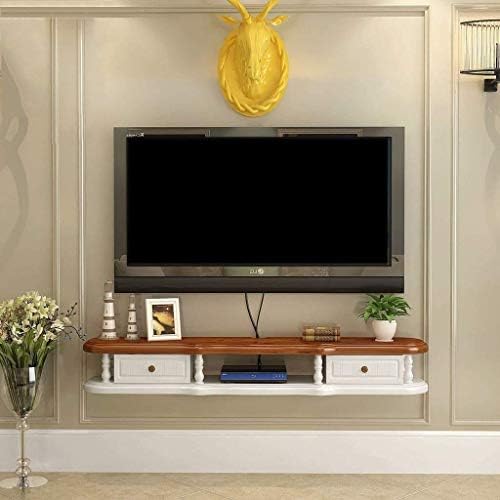 Floating Shelf Wall Mounted TV Stand Shelf Rack Media