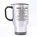 Gibbs'Rules Coffee Tea Cup Stainless Steel Travel Cup 14 Ounces