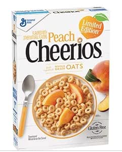 Amazon.com: General Mills Peach Cheerios 19.5oz Box