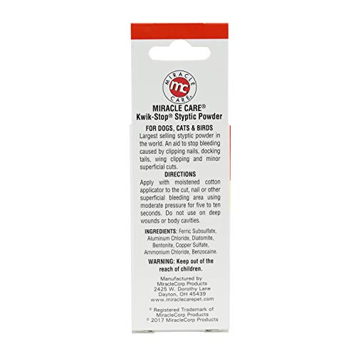 Miracle Care Kwik Stop Styptic Powder - Image 4