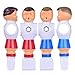 Hotusi 4Pcs Rod Foosball Soccer Table Football Men Player Replacement Parts(Red+Blue)