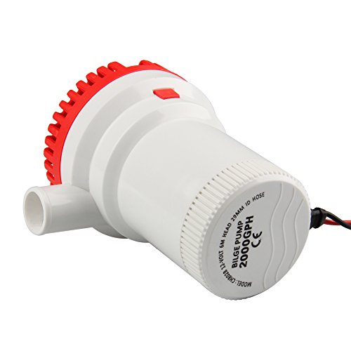 image for Bang4buck 2000 GPH Electric Bilge Pump 12v 12A Water Pump for Marine B