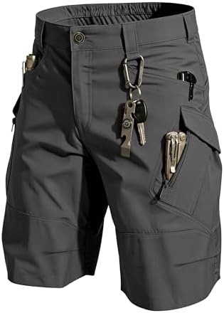 Amazon.com : Mens Tactical Cargo Shorts 8 Inch Inseam,Tear & Water