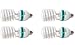 Cowboystudio Full Spectrum Light Lighting Bulb four 85 watt Photography Photo CFL 5500K - Case of 4 - daylight balanced pure white light - 4000 Lumens, Pack of 4