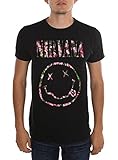 Nirvana Floral Smiley T-Shirt
