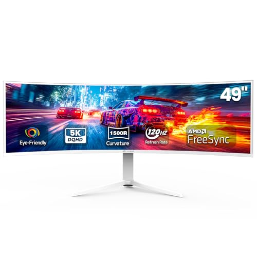 CRUA 49-inch Ultrawide Curved Monitor