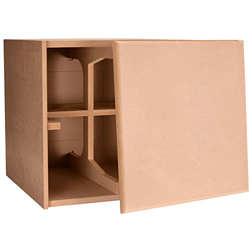 Parts Express Knock-Down MDF 3.0 cu. ft. Cubic Foot Subwoofer Cabinet