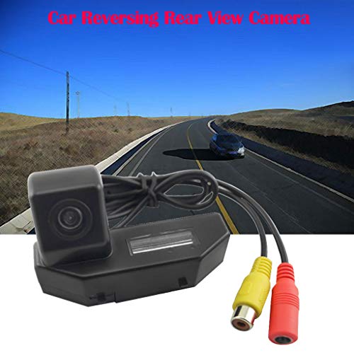 MaxFoxHD Car Reversing Rear View Camera CCD for Mazda 6/RX-8 Parking Assistance (Black)