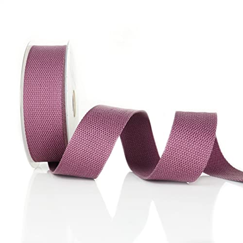 Trimz Cotton Webbing – Mauve – 40mm x 5m
