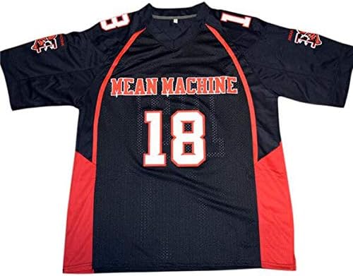 Qimeijer Adam Sandler Paul Crewe #18 The Longest Yard Mean Machine American Football Jersey Custom Your Own Team T-Shirts Men Women Youth
