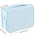 Travel Toiletry Bag, JJ POWER Portable Hanging Travel Kit Waterproof Cosmetic Bag Lightweight Toiletry Organizer (Sky Blue)