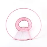 Dog Cat Vet Elizabethan Collar Cone Wound Healing Brace Pink L size