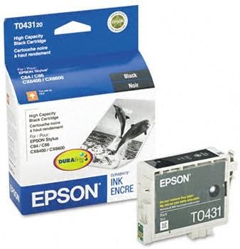 Epson® Stylus T043120 Ink Cartridge INKCART,HGH YLD,BK MS3020K (Pack of2)