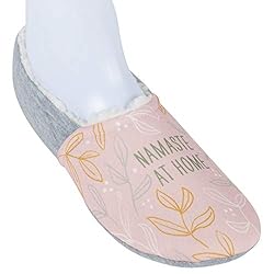 DEMDACO Namaste At Home Pink Plush Soft Fleece