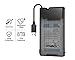 ineo 2.5 inch USB 3.0 Tool-Less External Hard Drive Enclosure for 9.5mm & 7mm SATA HDD SSD with UASP Supported - [T2573]