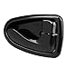 AUTEX 2pcs Black Interior Door Handle Set Front Left Driver Side + Front Right Passenger Side Compatible with Accent 2000 2001 2002 2003 2004 2005 83444, 83445