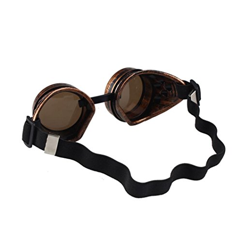 Canserin Vintage Style Steampunk Goggles Welding Punk Glasses Cosplay - Image 9
