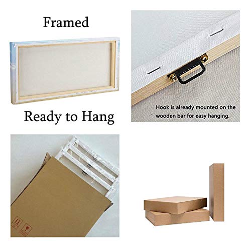 Abstract Poster Printed Abstract Landscape - Ephany Art - 5 Piece Canvas Wall Art Sunset On Ocean,ocean beach picture…