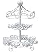 12 Count Carousel Cupcake Stand Holder Display by Cooking Upgrades