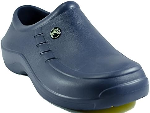 Evacol Unisex Nursing clogs Ultralite Nurse shoes unifororm clogs for health care and hospitals blue 40