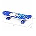 ToyerBee My First Toy Skateboards for 3-5 Year Old Kids - 17 Inch Mini Wooden Complete Skateboards for Beginners with Skull Design by