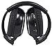 Rockville RTSVD961-BK 9 Black Touchscreen DVD/HDMI Headrest Monitors+Headphones