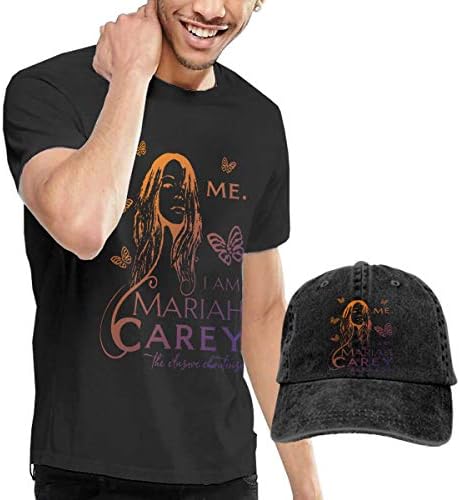 Landonaserafin Mariah Carey Men's Sport T-Shirt & Chapeau Gift Combination