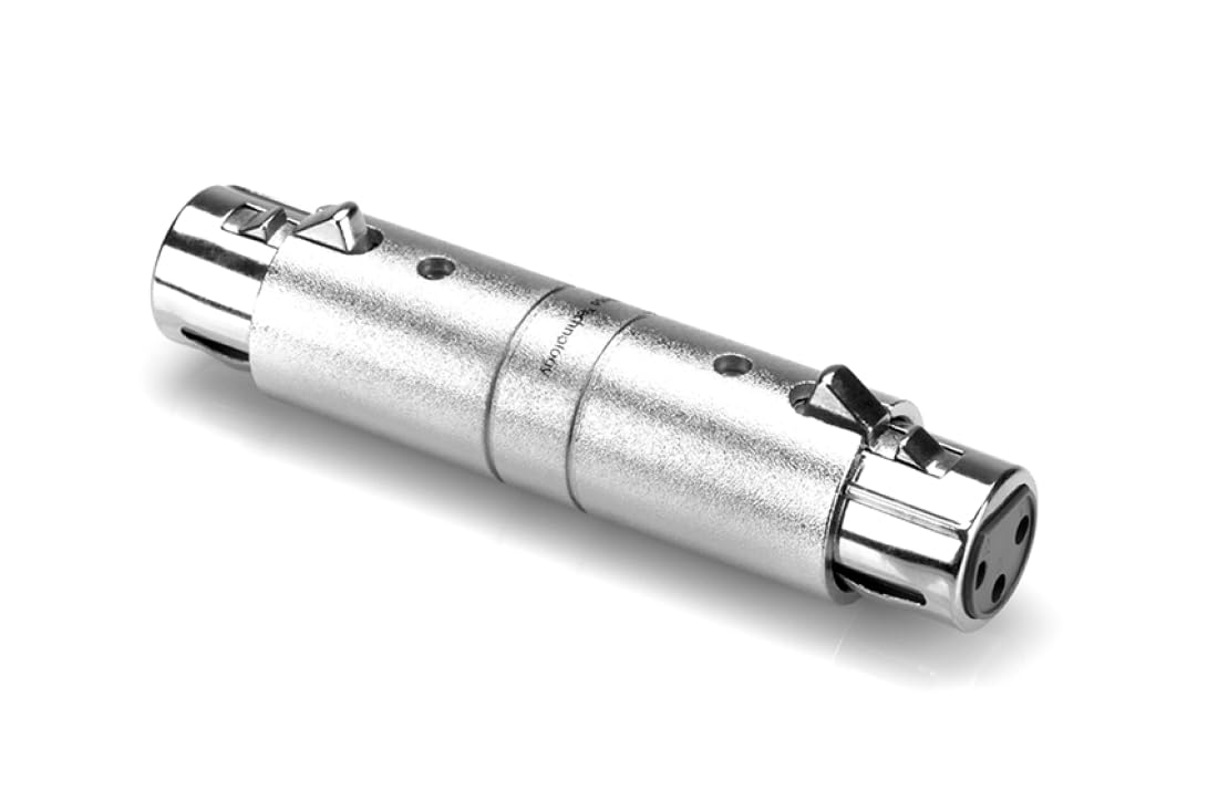 Hosa HOS GXX145 XLR3F to XLR3F Gender Changer Adaptor