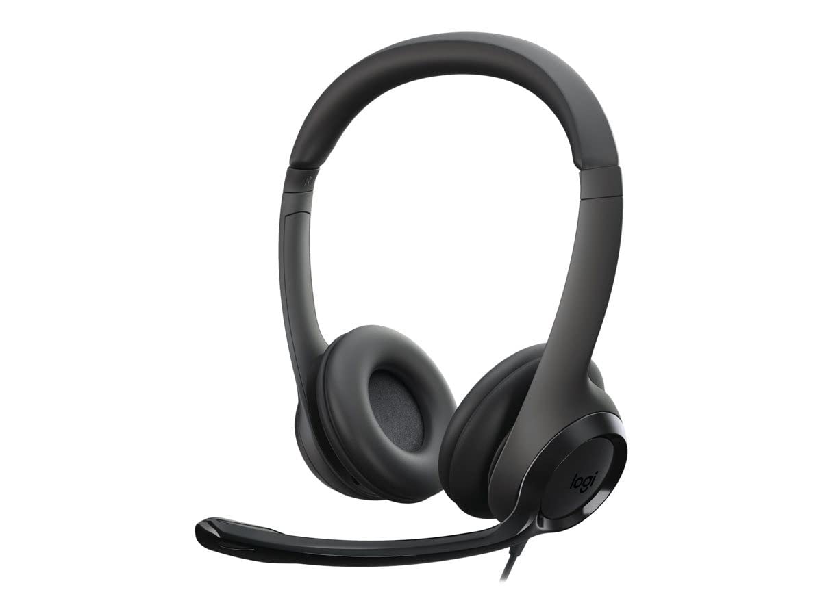 Logitech ClearChat Comfort/USB Headset H390 (Black)