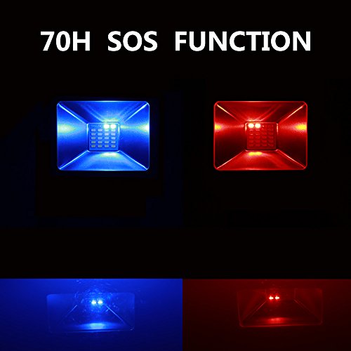 OYOCO Rechargeable LED Work Light with Magnetic Base 15W 6.5H Lighting Battery Powered Waterproof Spotlights Outdoor Camping Emergency Lights Floodlights with SOS Mode ( Yellow with magnetic base)