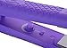 Herstyler Tourmaline 1 Inch Flat Iron - Dual Voltage Straightener - Flat Iron with Floating Plates - Adding Versatility to Style - (Purple)