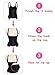 Lumbar Back SUPPORTS, Waist Trainer Corset For Weight Loss Vest With Zip & Hook (Medium, Black(Tummy Tuck))