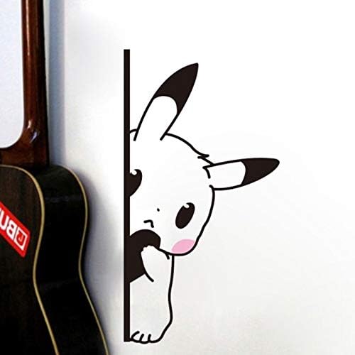 Wangjunjie370 Pikachu Anime Pared Del Vinilo De La Historieta