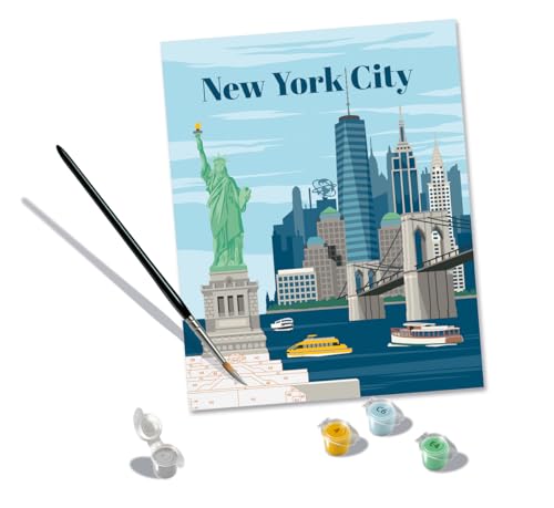 Ravensburger Relax CreArt New York City Paint by Numbers Kit | Perfect DIY Art…