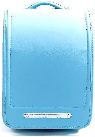 Ransel Randoseru satchel bag A4 Clear file fits Japanese school bag with rain cover Japan Imported(Aqua)