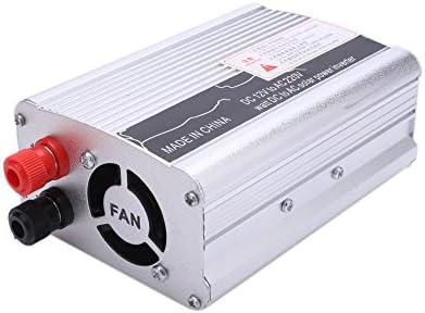 Bolange 3000W inverter car inverter, high performance aluminum alloy DC 12V to AC 220V inverter vehicle output inverter (silver)