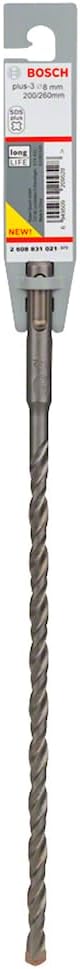 Bosch SDS Plus-3 Hammer Drill Bit 0 V 8 x 200 x 260 mm view 2