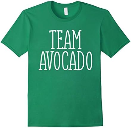 Mens VegTee: Team Avocado T-Shirt Medium Kelly Green