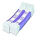 MMF Industries Self-Adhesive Currency Straps, Violet, 2000 in $20 Bills, 1000 Bands per Box (216070H19)