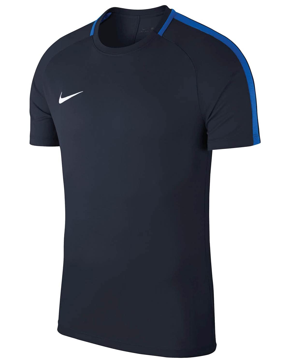 Nike Kids Dry Academy 18 Short Sleeve Top - Obsidian/Royal Blue/White, Small