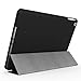 KHOMO iPad Air 2 Case - Dual Super Slim Carbon Fiber Cover with Rubberized Back and Smart Feature (Built-in Magnet for Sleep/Wake Feature) for Apple iPad Air 2 Tablet