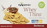Isagenix Whey Thins 100 Calorie Packets (10 grams of Protein) (10 Packets) Barbecue Flavor