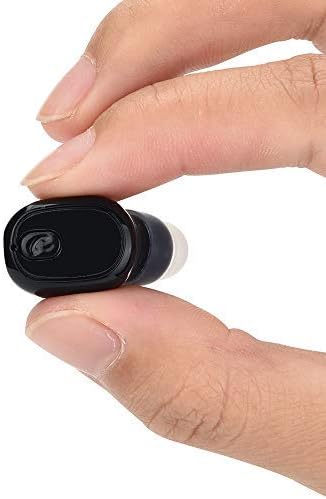 Holidaysummer Mini Wireless Bluetooth Headset, High Sound Quality in Ear Earbud,Simpliy and Comfortable, for Running Earphone, Cycling, Hiking, Yoga (Black)