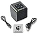 SELECTEC Bluetooth Speaker Portable Mini Wireless Stereo Lossless Hi-Fi Audio Vintage Cube Box Shape Boom music player for Apple iPad iPhone, Smartphones, Samsung Galaxy and More- Black