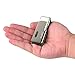 Torch Cigar Lighter Quad Flame Jet Lighter Butane Refillable Windproof with Cigar Punch Cutter Grey (No Butane prefilled)