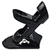 Winbee Heavy Duty Flag Pole Bracket, Strong Weather Resistant 1 Inch Pole Mount Displays Flag, Premium Quality Aluminum Best Flag Pole Holder (Black)