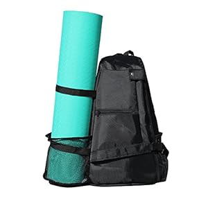 Shaddock Yoga Mat Bag Backpack Crossbody Sling Backpack Yoga Mat Carrier Bag Suit for Women Men Workout Gym Sport Travel Hiking Biking Without Yoga Mat