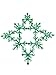 Lego Parts: Plant Leaves 6 x 5 (PACK of 8 - Green Leaves)
