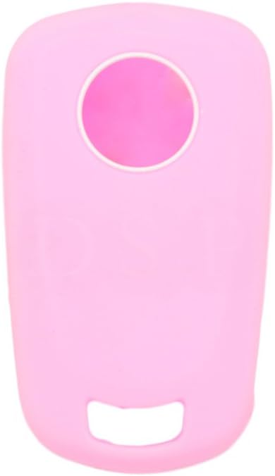 BROVACS Silicone Cover Protector Case Holder Skin Jacket Compatible with VAUXHALL OPEL 2 Button Flip Remote Key Fob CV2620 Pink - Image 4